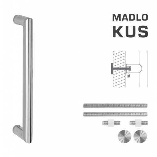 FT - MADLO kód K02 Ø 25 mm UN ks Nerez matná