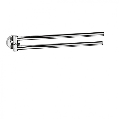 CB - BASIC B2712 - Držiak na uteráky dvojitý 35 cm Chróm lesklý