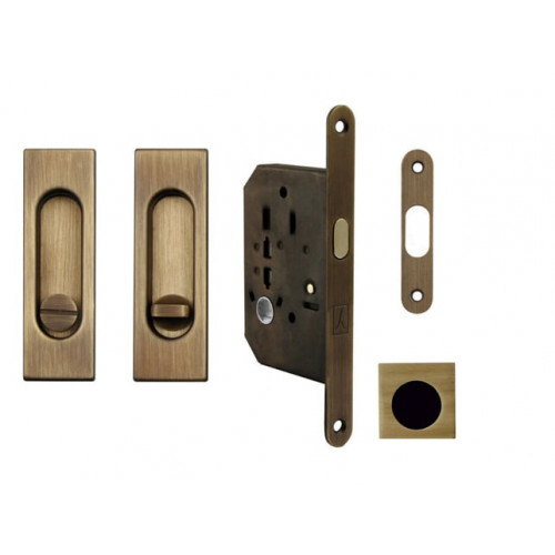 FT - Set na posuvné dvere - WC - HR Bronz matný