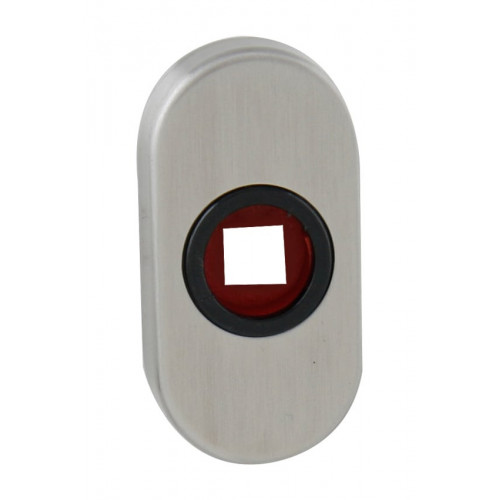 FT - Rozeta R - POD KĽUČKU - 60 x 30 mm Nikel matný