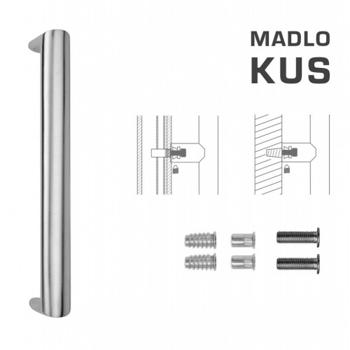 FT - MADLO kód K40 40x20 mm SP ks Nerez matná