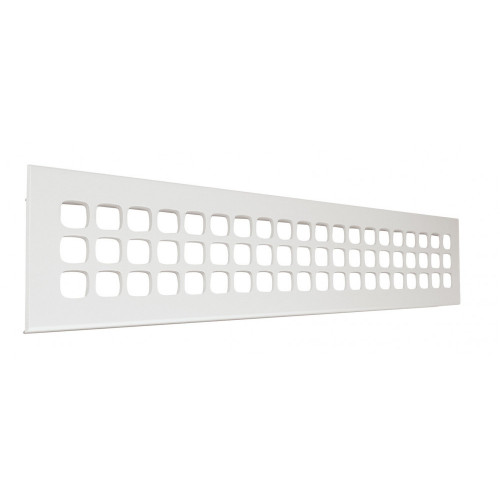 SRL - BETA vetracia mriežka so šírkou 80 mm Biela lesklá