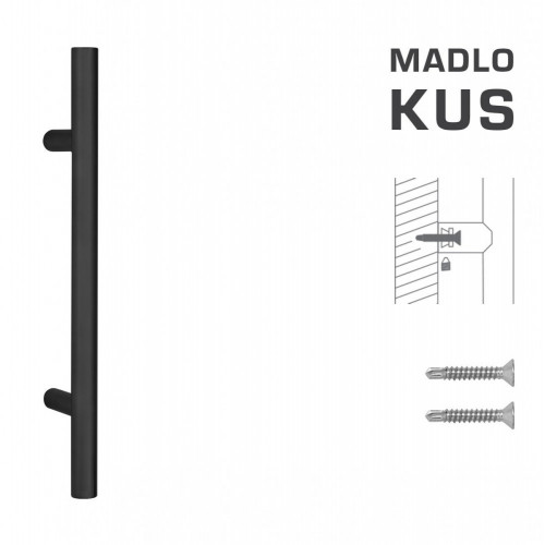 FT - MADLO kód K00 Ø 30 mm ST ks Čierna matná