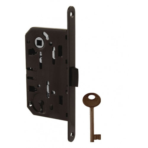 VR - Zámok na dvere 90 BB - 035/199 Hnedá matná