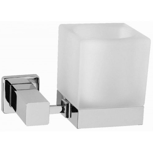 ATZ - 6308 Závesný pohár na zubné kefky s držiakom Nikel lesklý