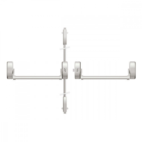 DK - PANIKOVÉ KOVANIE PHA 1102/1202 - 3-bodové zaistenie D2/1H-1D-1B Nerez matná
