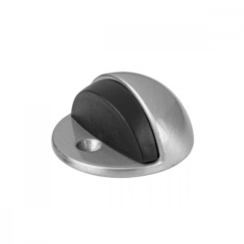 FT - Zarážka dverí na podlahu POLKOPULKA Chróm matný