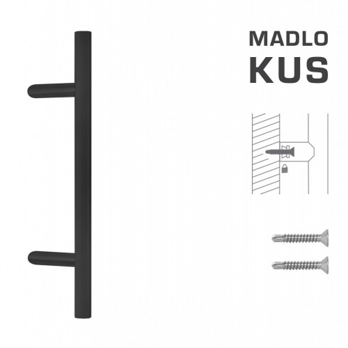 FT - MADLO kód K10 Ø 30 mm ST ks Čierna matná