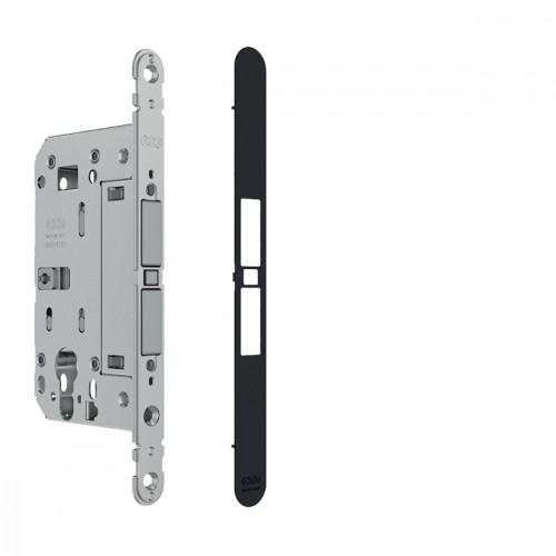 AGB - Magnetický zámok TOUCH & CLOSE PZ s krytkou - 50 Čierna matná