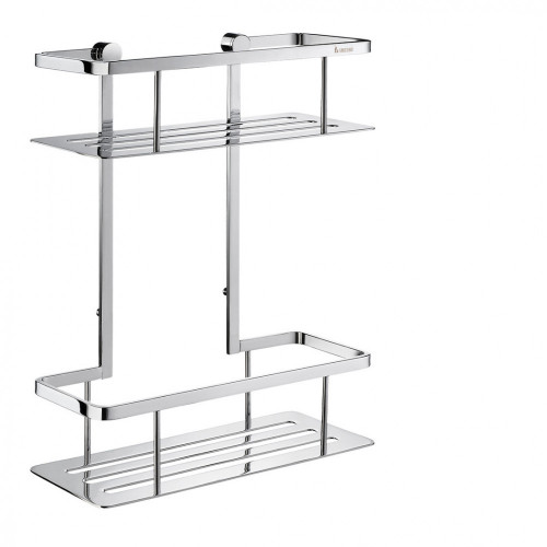 SO - SIDELINE DK3012 - Košík do sprchy dvojitý Chróm lesklý
