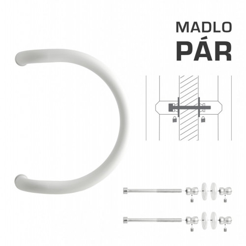 WA - MADLO M1 WA/A-DHP pár Biela lesklá